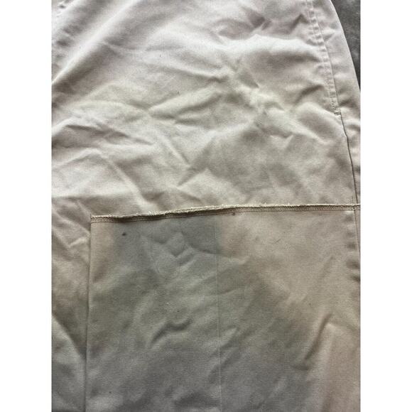 Paul Fredrick Mens Khaki Dress Pants Size 42x30 Cotton Spandex Blend - Picture 2 of 4